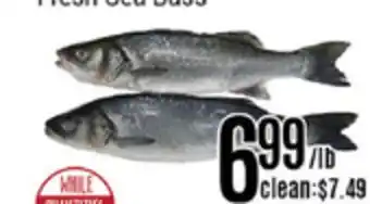Nations Fresh Foods Fresh sea bass offer