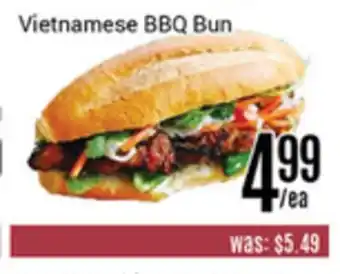 Nations Fresh Foods Vietnamese bbq bun offer