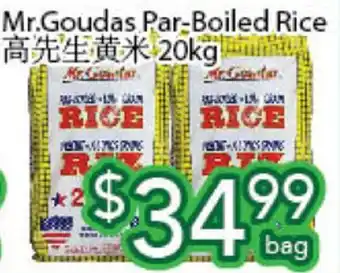 Ample Food Market Mr. goudas par-boiled rice offer