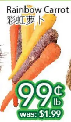 Ample Food Market Rainbow carrot offer
