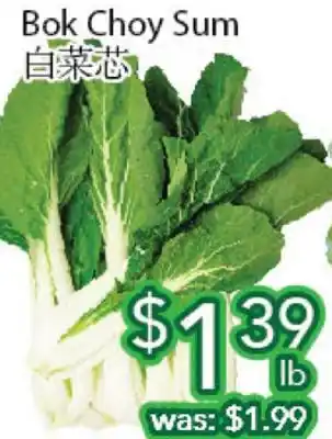Ample Food Market Bok choy sum offer