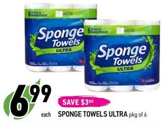 Coppa's Fresh Market Sponge towels ultra offer