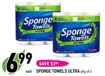 Coppa's Fresh Market Sponge towels ultra offer