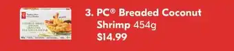 Shoppers Drug Mart Pc breaded coconut shrimp offer