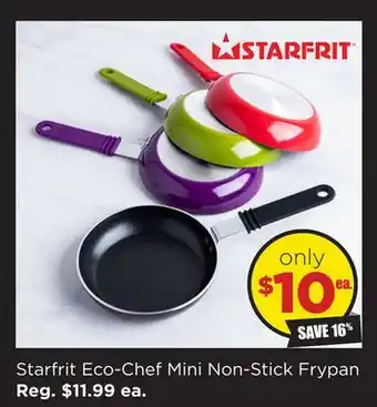 Kitchen Stuff Plus Starfrit eco-chef mini non-stick frypan offer