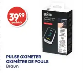 Wellwise by Shoppers Oximètre de pouls braun offer