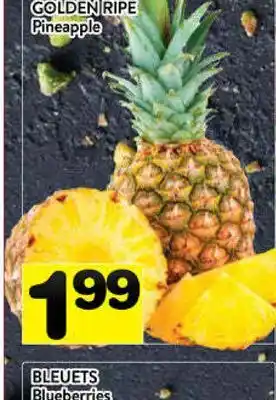 Supermarché PA Ananas golden ripe offer