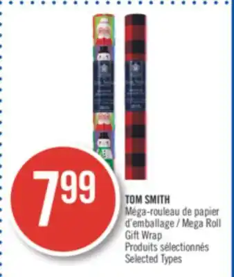 Pharmaprix Tom smith mega roll gift wrap offer