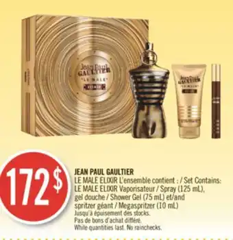 Pharmaprix Jean paul gaultier le male elixir set offer