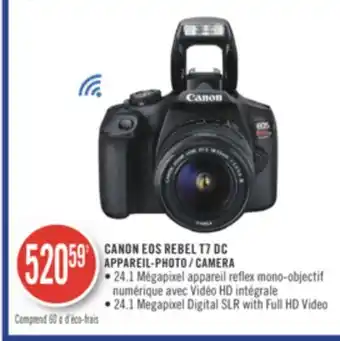 Pharmaprix Canon eos rebel t7 dc camera offer