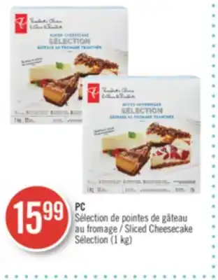 Pharmaprix Pc sliced cheesecake offer