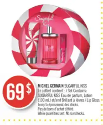 Pharmaprix Michel germain sugarful kiss set offer