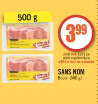 Pharmaprix No name bacon offer