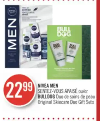 Pharmaprix Nivea men or original skincare duo gift sets offer