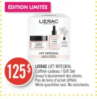 Pharmaprix Lierac lift integral gift set offer