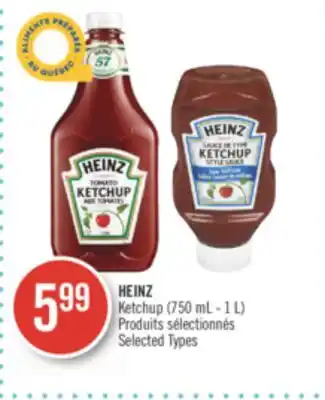 Pharmaprix Heinz ketchup offer