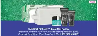 Pharmaprix Clinique for men great skin for him offer