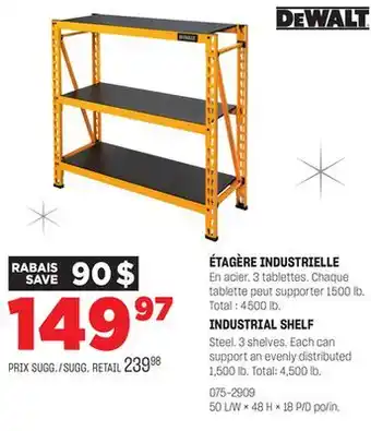 BMR Étagère industrielle offer