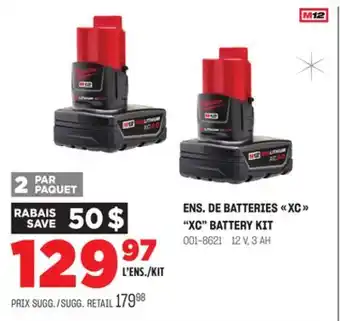 BMR Ens. de batteries xc offer