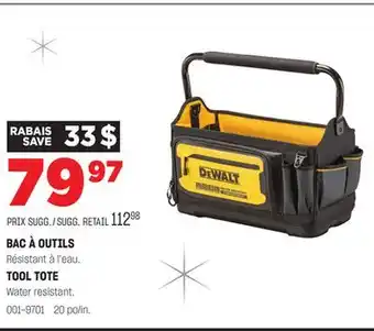 BMR Bac à outils offer