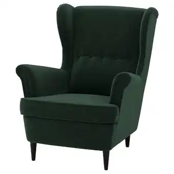 IKEA Strandmon armchair, djuparp dark green offer