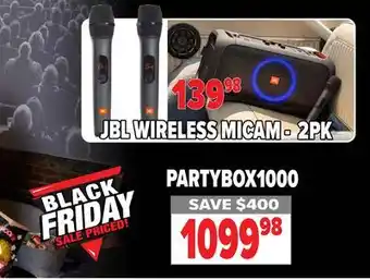 2001 Audio Video Jbl wireless micam - 2 pk offer