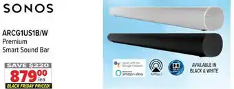 2001 Audio Video Sonos premium smart sound bar offer