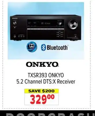 2001 Audio Video Onkyo 5.2 channel dts:x receiver offer