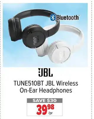 2001 Audio Video Jbl wireless on-ear headphones offer