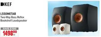 2001 Audio Video Kef two-way bass reflex bookshelf loudspeaker offer
