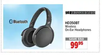 2001 Audio Video Sennheiser wireless on-ear headphones offer