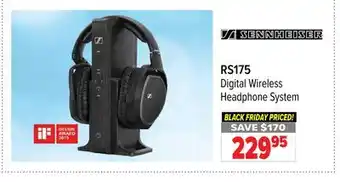 2001 Audio Video Sennheiser digital wireless headphone system offer