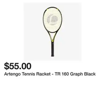Decathlon Artengo tennis racket - tr 160 graph black offer