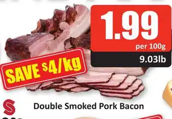 Starsky Double smoked pork bacon offer
