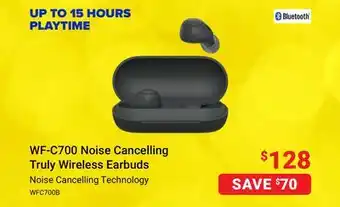 Visions Electronics Sony wf-c700 noise cancelling truly wireless earbuds offer