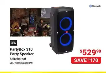 Visions Electronics Jbl partybox 310 party speaker offer