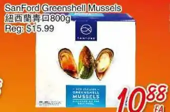 Foody Mart Sanford greenshell mussels offer
