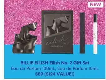 Shoppers Drug Mart Billie eilish eilish no. 2 gift set offer