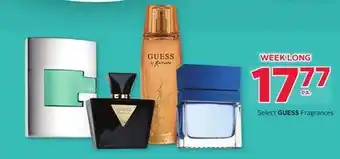 Rexall Select guess fragrances offer