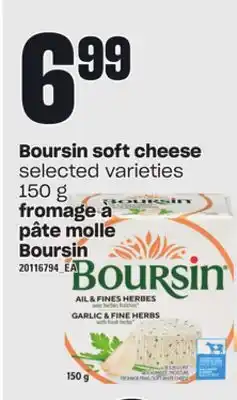 Independent City Market Fromage à pâte molle boursin, 150 g offer