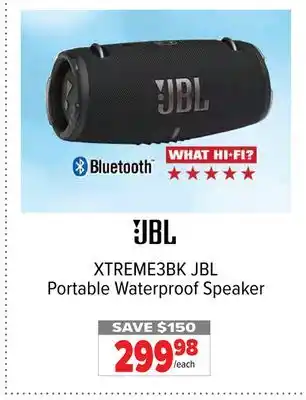 2001 Audio Video Jbl portable waterproof speaker offer