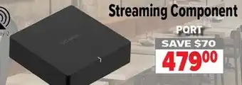 2001 Audio Video Sonos streaming component offer