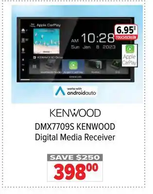 2001 Audio Video Kenwood digital media receiver offer