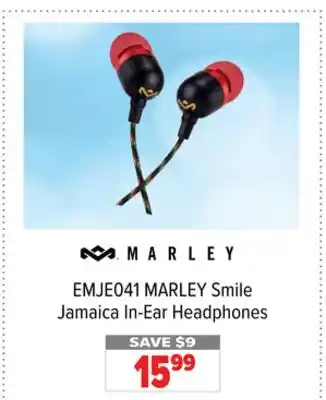 2001 Audio Video Marley smile jamaica in-ear headphones offer