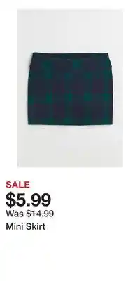 H&M Mini skirt offer