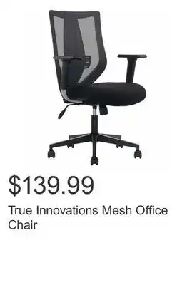 Costco True innovations mesh office chair offer