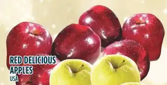 Marché Adonis Red delicious apples offer