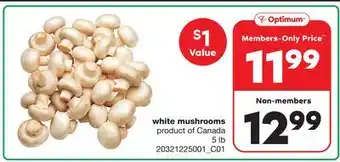 Wholesale Club White mushrooms, 5 lb offer