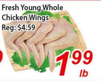 Seasons Foodmart Fresh young whole chicken wings offer