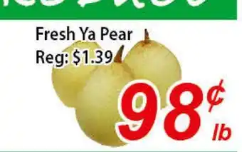 Seasons Foodmart Fresh ya pear offer